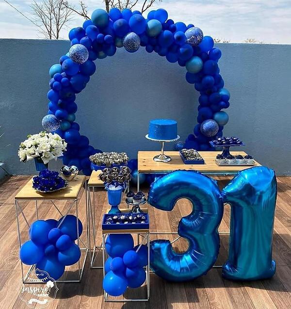 Decoração de Festa Infantil Simples e Barata Masculino
